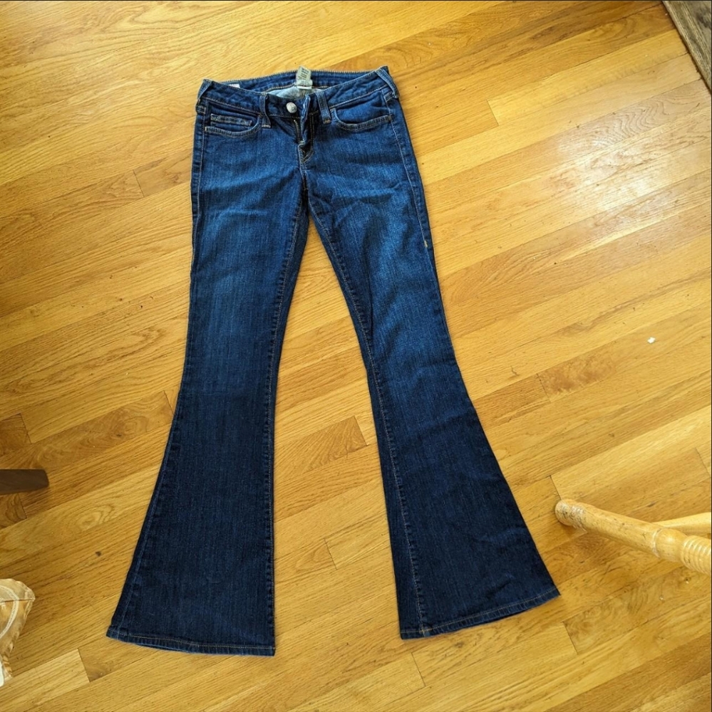 True Religion Flare Wide Leg Jeans Classic Style